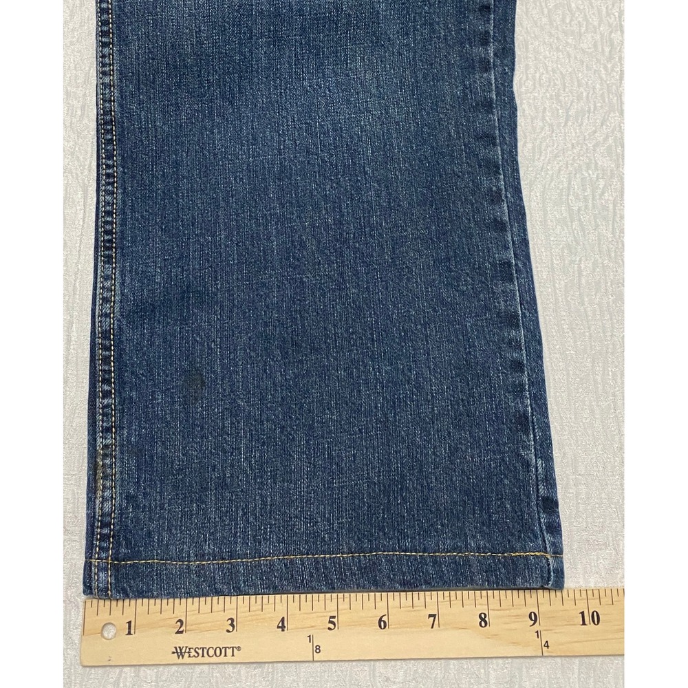 Solitude Wide Leg Men's Jeans Size 39x26 Blue Straight - Picture 7 of 7